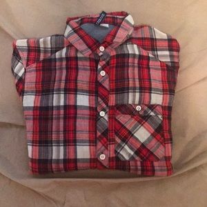 Red Button down shirt, Great condition